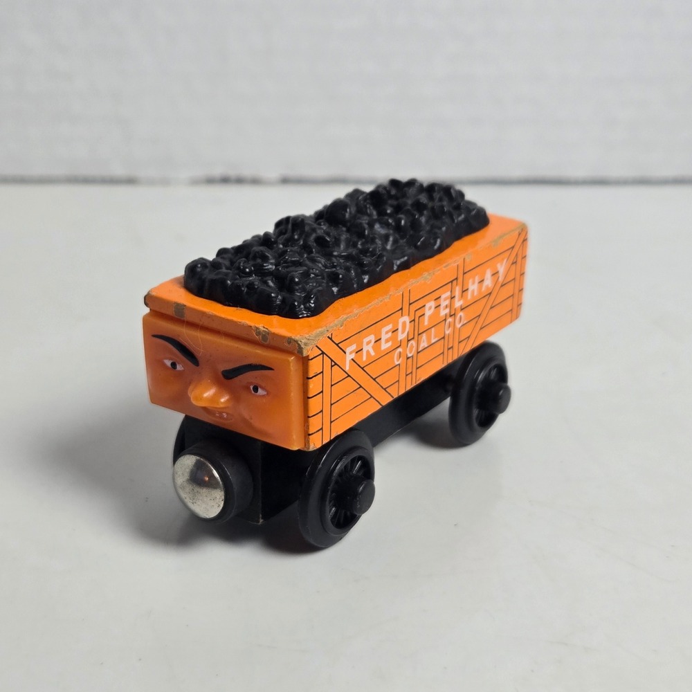 Thomas & Friends Wooden Railway Tank Train Engine Fred Pelhay Coal Car